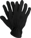 Pracovní rukavice s terčíky MICRON BLACK