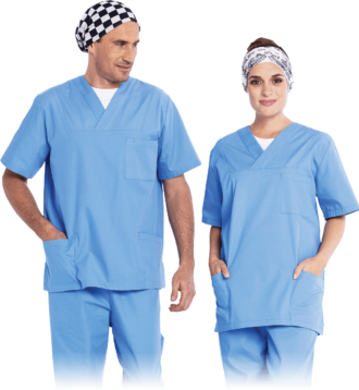 Unisex zdravotnická košile HOSPITAL BLUE