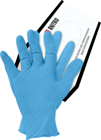 Jednorázové chirurgické pracovní rukavice 100ks NITRYL