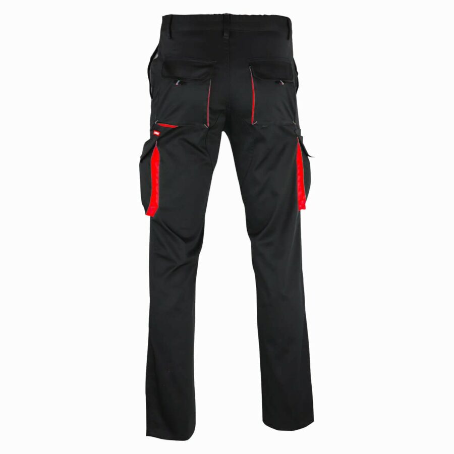 Pracovní kalhoty s elastanem MANNLAND BLACK