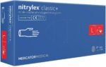 Diagnostické nitrylové rukavice 100ks MERCATOR Nitrylex® BASIC nepúdrované