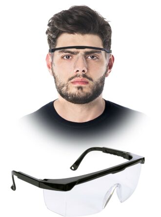 Čiré ochranné brýle RAMBER CLEAR