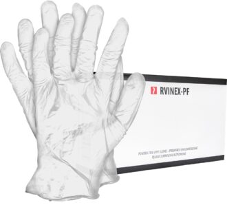 Jednorázové vinylové rukavice VINEX CLEAR 100 ks nepudrované