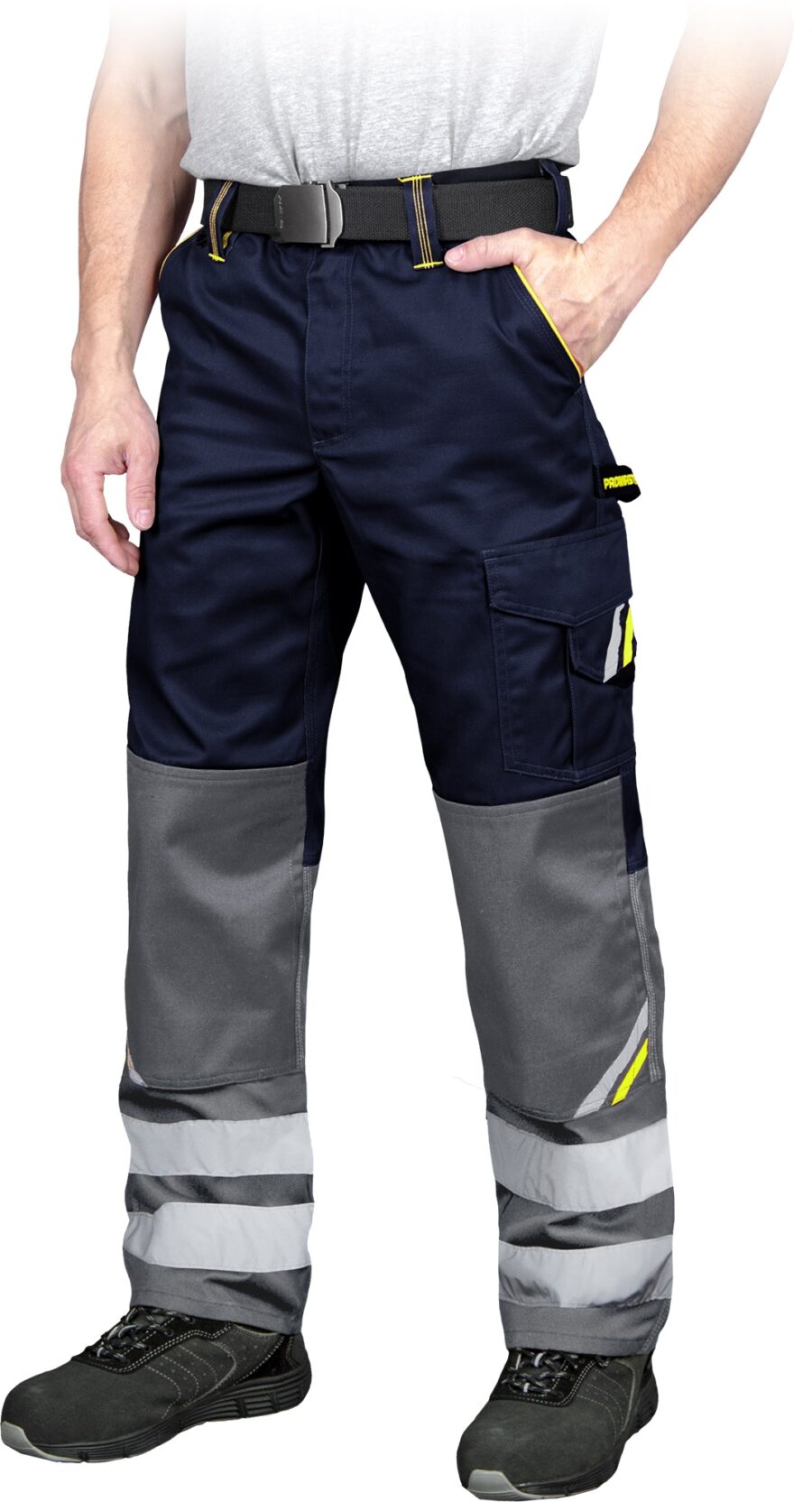 Pracovní kalhoty do pasu PRO NAVY REFLEX
