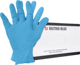 Jednorázové nitrilové rukavice 100ks NITRIO BLUE nepudrované