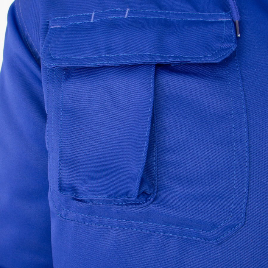 Zimní montérková bunda HARD SHORT BLUE