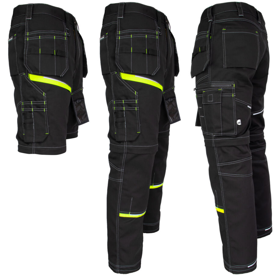 Multifunkční pracovní kalhoty 2v1 HARDER GELB 2.0