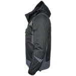Zimní pracovní bunda s kapucí ZEALAND BLACK