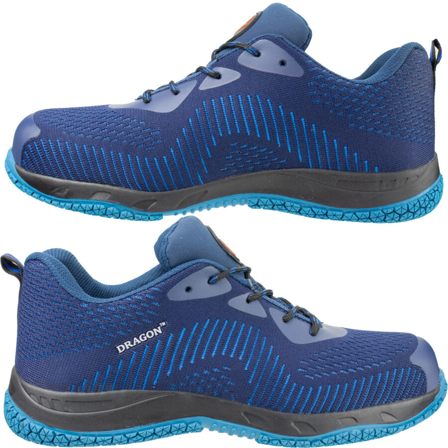 Tenisková bezpečnostní obuv DRAGON® CAMP S1P blue
