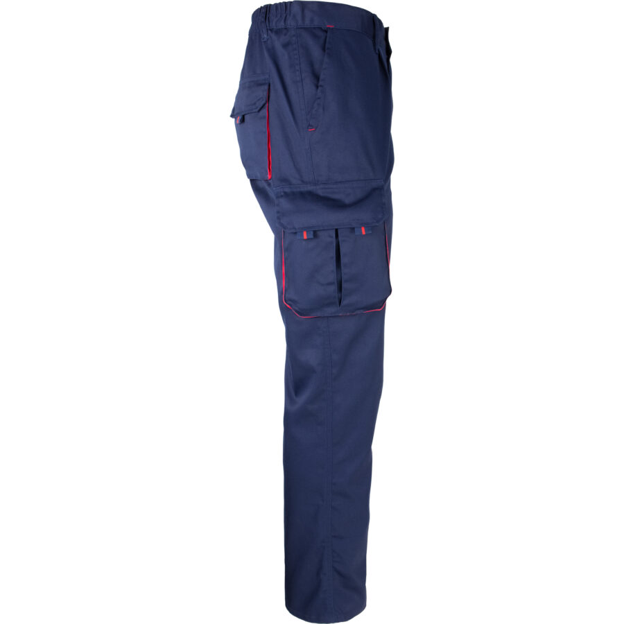 Pracovní kalhoty s elastanem MANNLAND NAVY RED