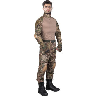Taktický komplet kalhoty s blůzou Tactical Guard PROTECT MULTICAMO