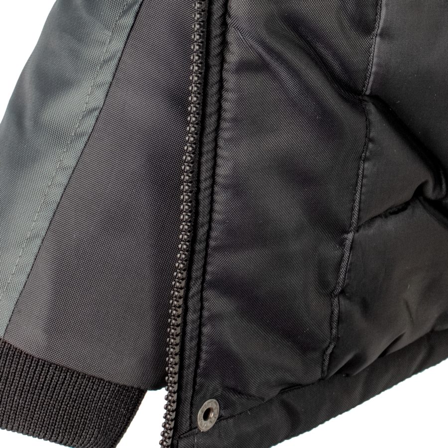 Zimní pracovní bunda s kapucí BALTIC BLACK