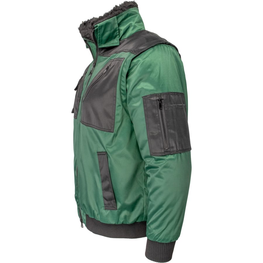 Zimní pracovní bunda SMART 4v1 GREEN