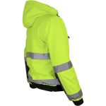 Zimní reflexní pracovní bunda WARDI HIVIS 2V1